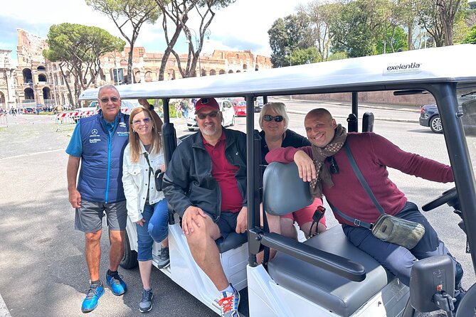 Rome Private 4 Hours Golf Cart Tours With Hotel Pickup - Accessibility and Convenience