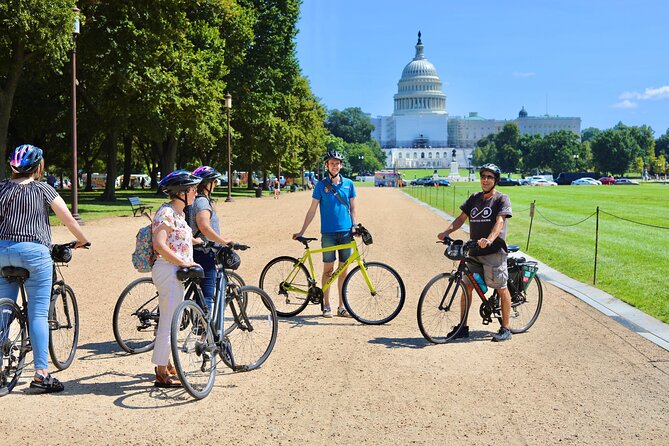 Washington DC Capital Sites Bike Tour - Tour Logistics and Booking
