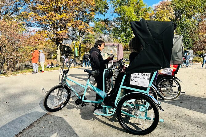 Central Park Private Pedicab Tour (60 Mins) - Response to Issues
