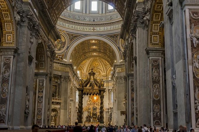 Complete Vatican (Museums, Sistine Chapel, Basilica) - Max 10ppl - Discovering St. Peters Basilica