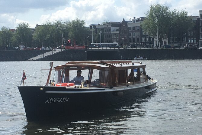 Amsterdam Intimate Small-Group Cruise on the Royal Jonckvrouw - Key Points