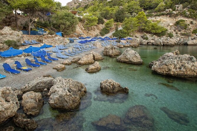 Boat Trip to LINDOS With Swimming Stops at Anthony Quinns & Tsambika Bays - Key Points