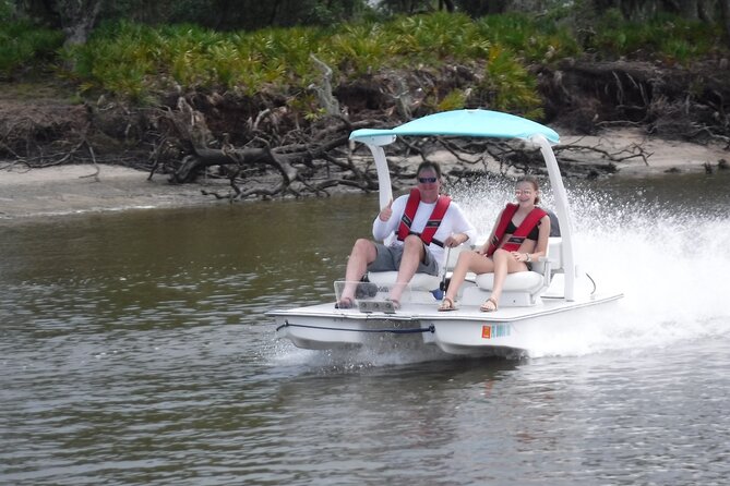 Drive Your Own 2 Seat Fun Go Cat Boat on Marco Island - Key Points