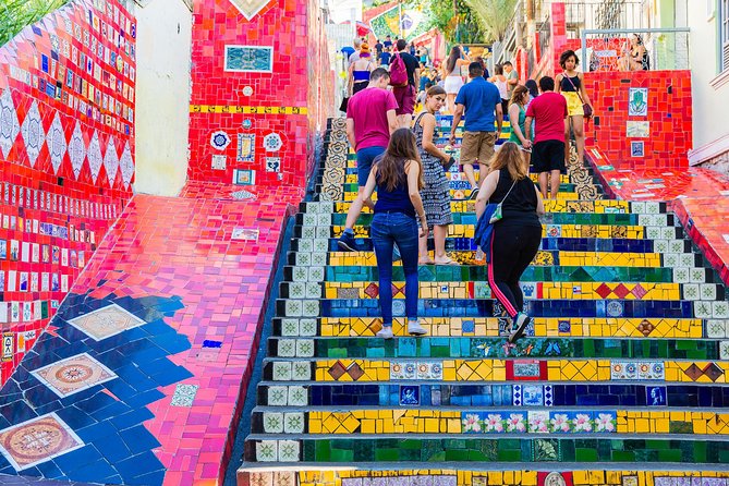 Half Day in Rio Christ by Train, Maracanã, Sambadrome, Cathedral & Selarón Steps - Key Points