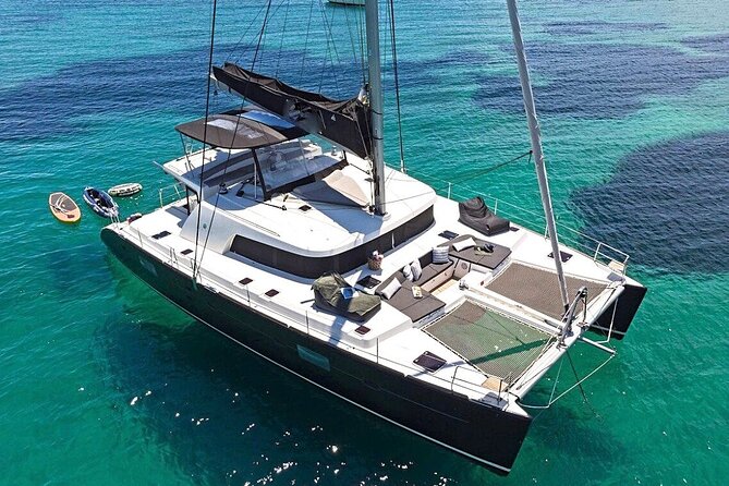 Mykonos Catamaran Daytime or Sunset Tour, 8-flavor Meal & Drinks - Key Points