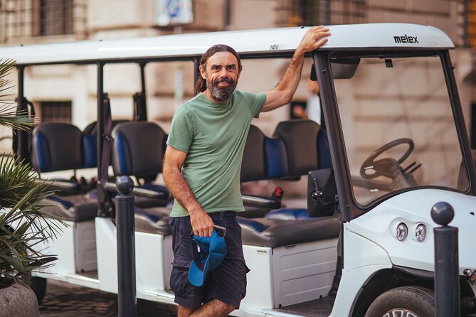 Rome: Evening Golf Cart Semi or Private Tour With Aperitivo - Key Points