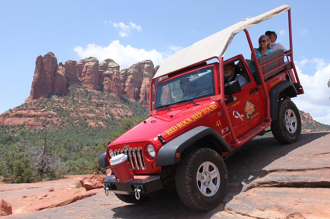Sedona Jeep Tour Private 7 Sacred Pools - Soldiers Pass Trail - Key Points