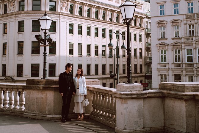 1.5 Hour Cinematic Style Portrait Photoshoot and Tour in Vienna - The Starting Point at Vienna State Opera and Herbert-von-Karajan-Platz