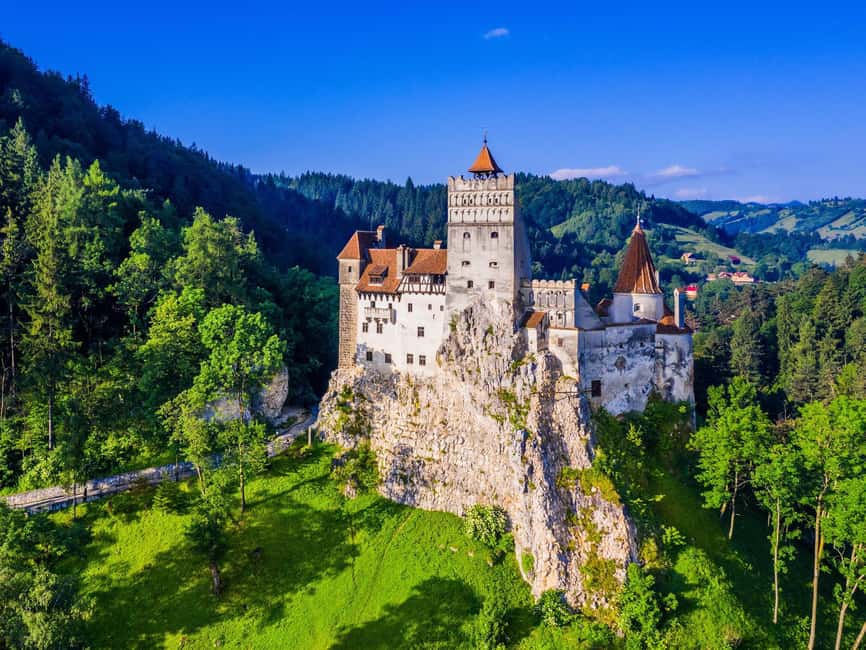 1-Day Minivan Tour 3 Castles : Draculas Peles & Wednesday - The Legend and Atmosphere of Bran Castle