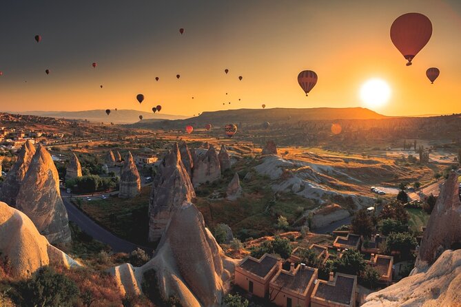 1 Day Package Tour with Hot Air Balloon Flight - Visiting the UNESCO-Listed Ozkonak Underground City