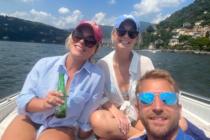 1 hour on a private boat on Lake Como with captain - Iconic Villas and Luxury Hotels Along the Route