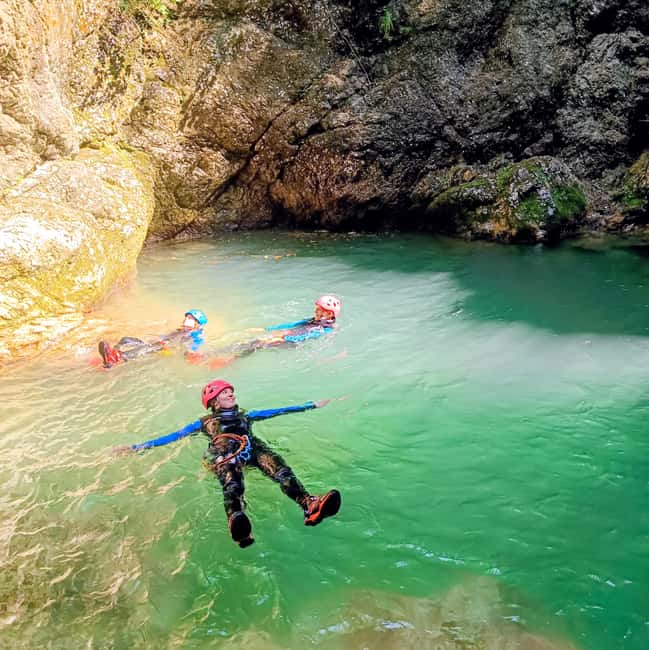 100% WET & BEST: Family Hakuna Matata Canyoning - What Makes This Tour Stand Out in the Soca Valley