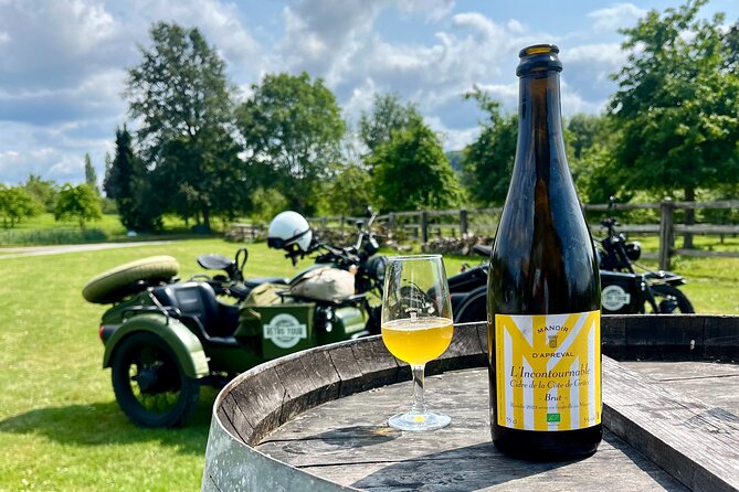 2.5-hour Vintage Sidecar Tour of Honfleur & Heights with Tasting - Honfleurs Old Port in the Heart of Normandy