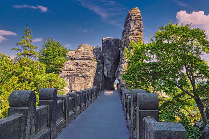 2 Countries Bohemian and Saxon Switzerland tour from Prague - Hiking to Pravcicka Brana – Europes Largest Sandstone Arch