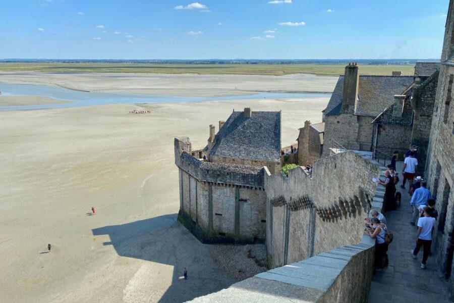 2-day Private Mont Saint-Michel Normandy Brittany Mercedes - What Stops Are Included on the First Day?