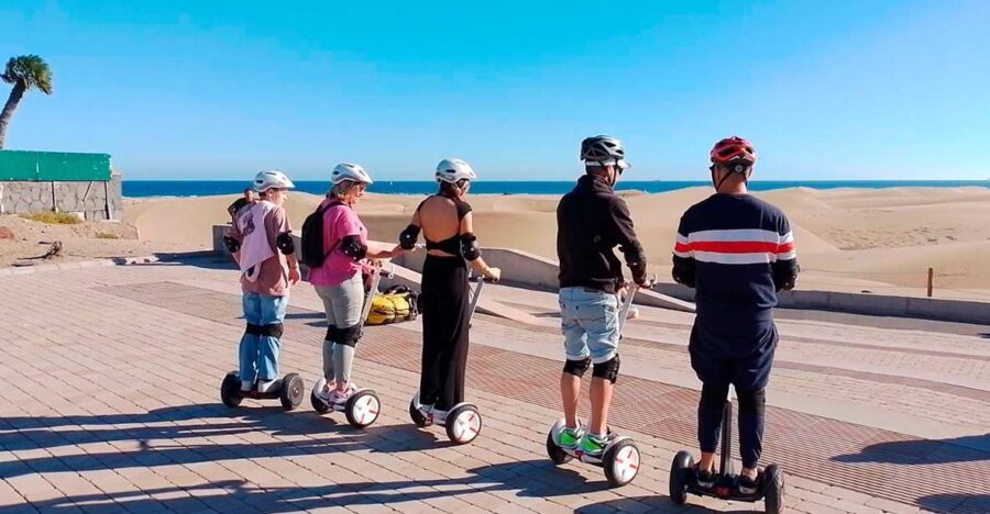 2-Hour Segway Tour: Maspalomas Dunes, Playa Ingles,S.Agustin - Scenic Route Along Maspalomas Beaches and Promenades