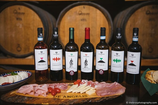 2-hour tasting of 5 wines in Sorrento - Explore Cantine De Angelis: A Historic Sorrento Winery