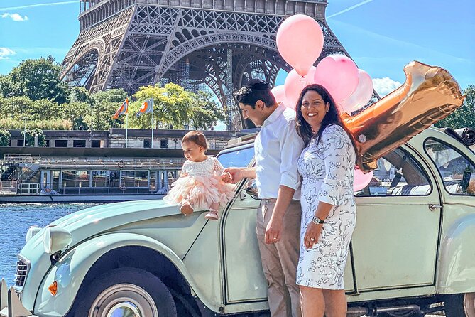 2H Discovery Tour of Paris in 2CV CITROEN - Exploring Parisian Landmarks in a Classic Car