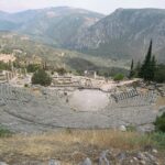 3-day classical Spanish guided tour in Peloponesse & Delphi - The Tour Starts at the Melina Mercouri Monument in Athens
