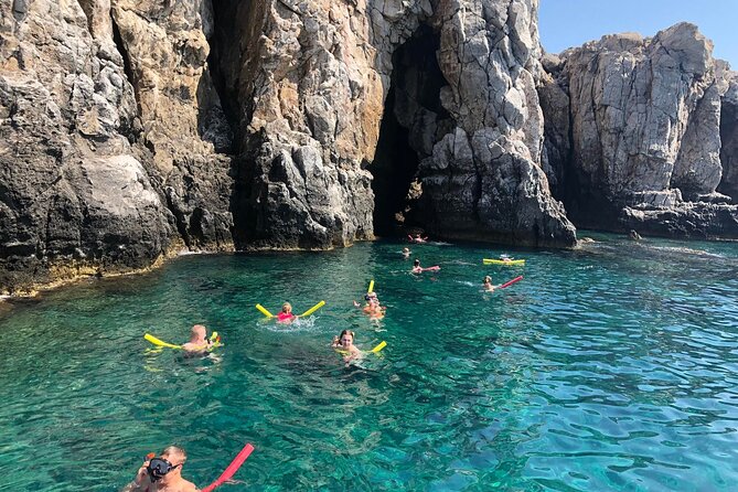 3-hour boat tour - Exploring Afandou Caves at Afandou Beach