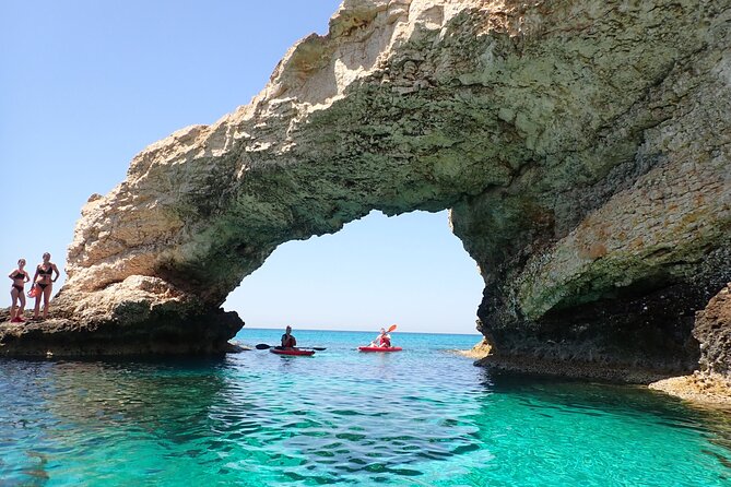 3-hour Guided kayaking trip around Agia Napa Sea Caves - All-Inclusive Kayaking Equipment and Helpful Extras
