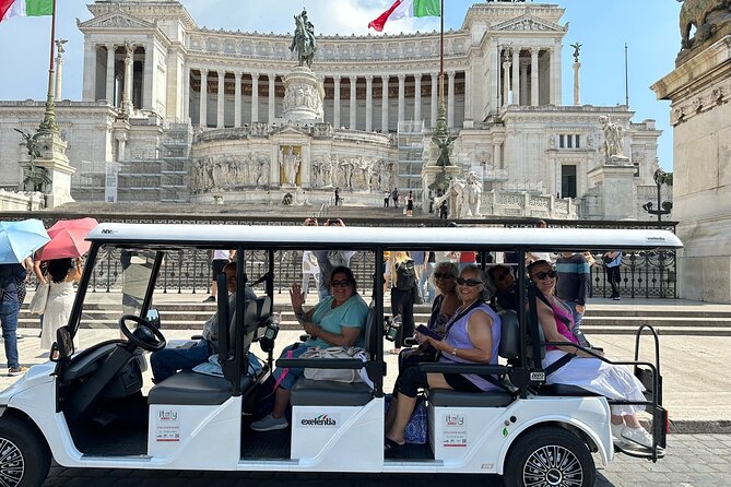 3-Hour Private Golf Cart Tour around Rome - Starting Point and End Location in Romes Historic Center