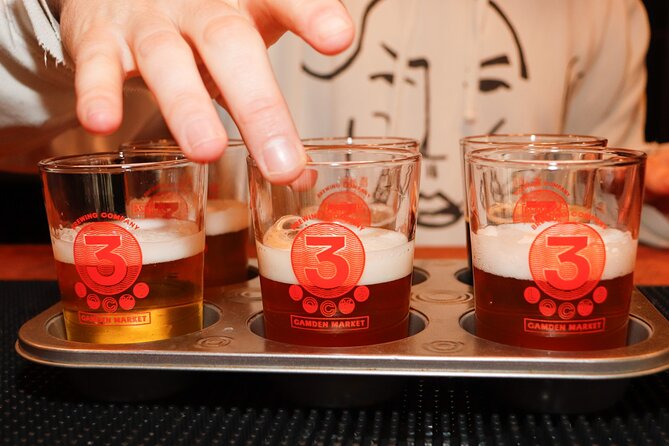 3 Locks Brewing Company Tour and Tasting Experience in Camden - Guided Tasting of Six Beers with Expert Explanation