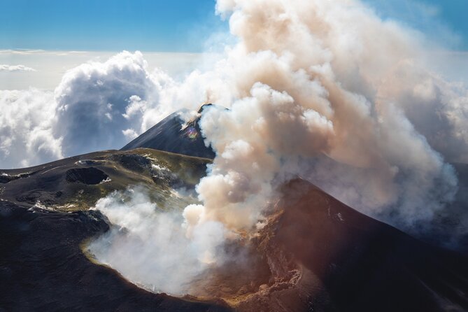 30 minutes Etna volcano private helicopter tour from Fiumefreddo - Starting Point at HeliSicily in Fiumefreddo di Sicilia