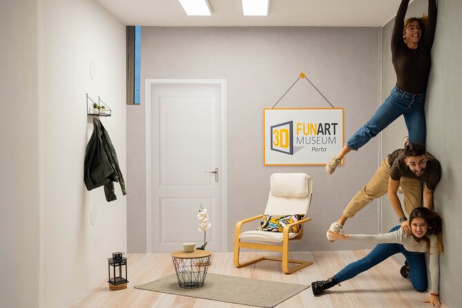 3D Fun Art Museum Porto Ticket - Exploring the Porto Location at Rua de Faria Guimarães 712