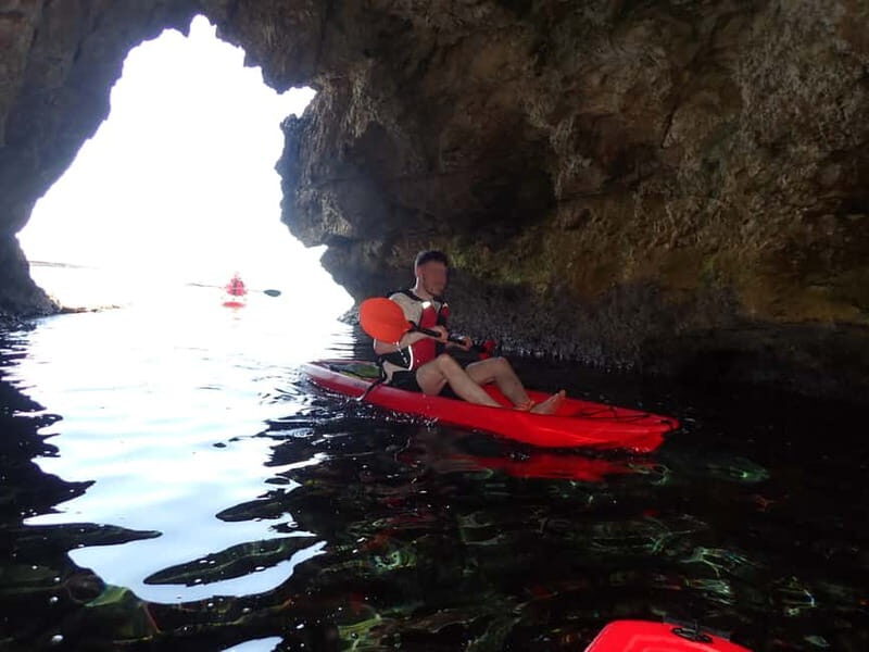 4-hour Ayia Napa SeaCaves Guided Kayaking from Limnara beach - Navigating the Rocky Coastline and Its Formations