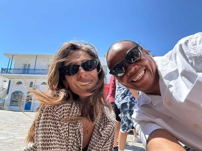 4Hour Mykonos Adventure Walk Town & Minivan Countryside Tour - Exploring Mykonos Town with a Local Guide