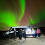 4x4 Minibus Northern Lights with Photo and snacks from Reykjavik - Scenic Departure from Reykjavik into Snowy Icelandic Landscapes