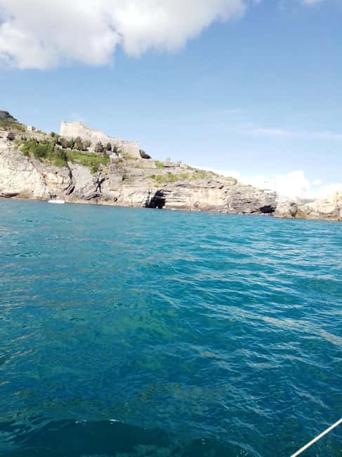 A day sailing in the Gulf of La Spezia on an exclusive classic catamaran - Departing from La Spezia’s Charming Pier at 10:00 a.m.