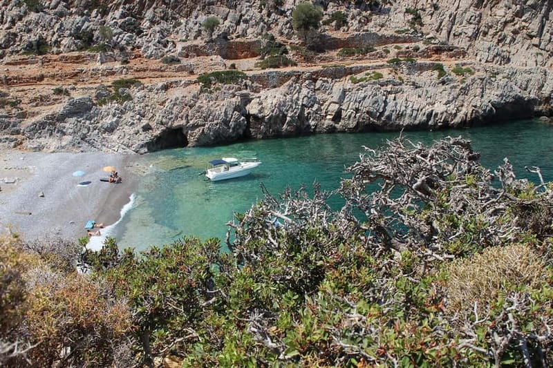 A Journey Through Akrotiris Sacred Waters - Visiting Macherida Bay: A Quiet Sanctuary