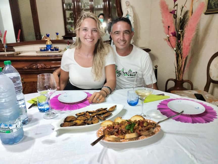 A private sensory journey:dining with a Sicilian family - Sampling Classic Sicilian Dishes in a Cozy Home Setting