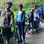 'A Wee Pedal's' Family Friendly Cycle Tour to Edinburgh's Coast - Riding Towards the Scottish Coast