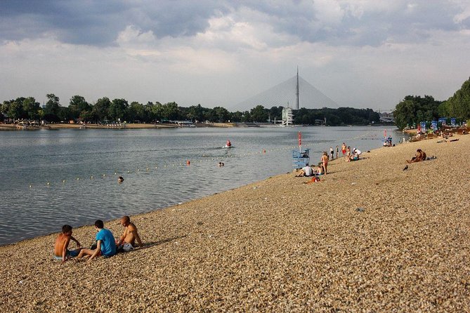 Ada Lake Tour - Passing Under All Six Sava Bridges