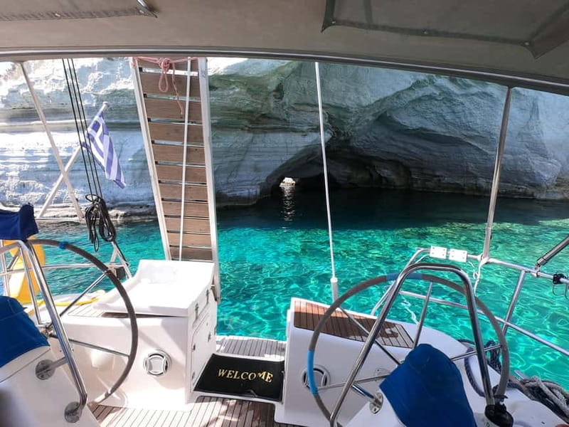 Adventurous Boat Tour to Kleftiko & Sykia Caves - Starting Point at Aquatta Tours in Adamas