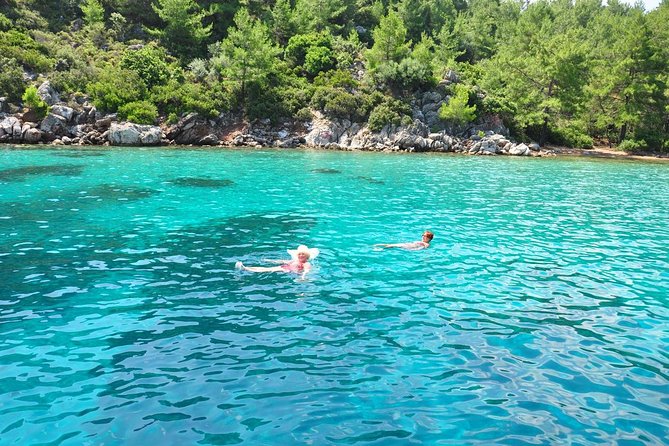 Aegean Island - Hisaronu Boat Trip with Soft Drinks from Marmaris - The Swim Break at Selimiye (Hidden Bay)