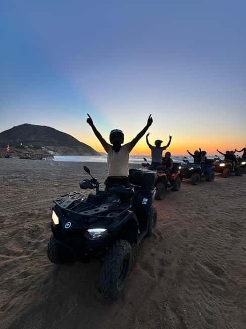 Agia Pelagia: Sunset or Morning Quad Tour & Ghost Town Visit - Off-Road Adventure and Scenic Trail Highlights