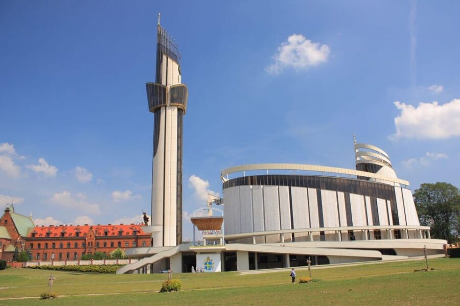 agiewniki-Sanctuary of Divine Mercy and John Paul II - The Journey Begins in Kraków with a Pickup