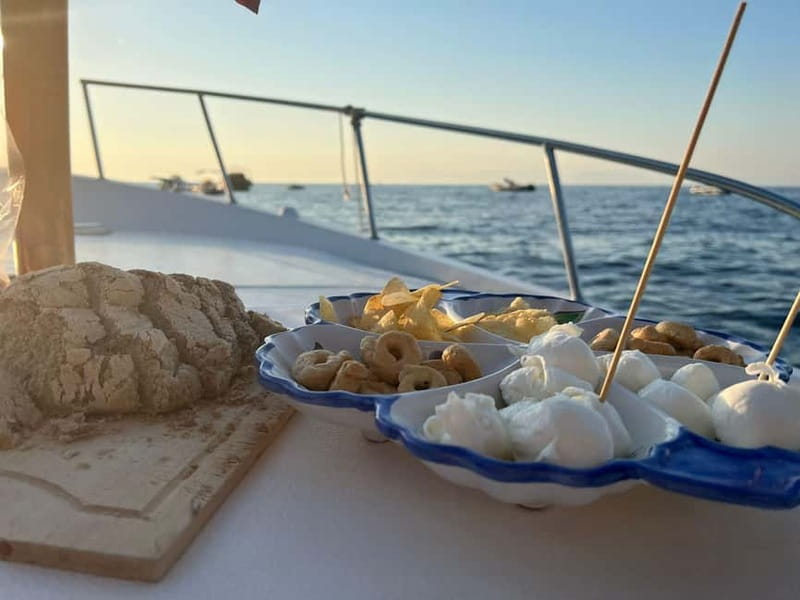 Agropoli: sunset boat tour with aperitif - The Starting Point at Pontile La Rosa dei Venti