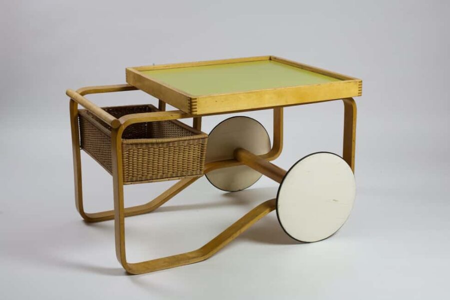 Aino and Alvar Aalto Exhibition Entry Ticket - The Significance of the Wave Motif in Aalto Design