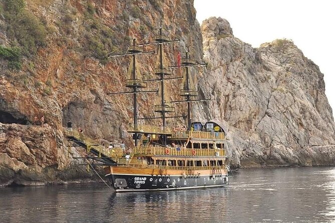 Alanya All Inclusive Pirate Boat Trip With Hotel Transfer - From the Harbour to the Pirate Ship Experience