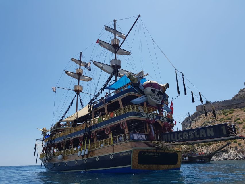 Alanya: Pirate Boat Tour w/ BBQ & Foam Party - Exploring Alanya’s Coastal Landmarks from the Sea