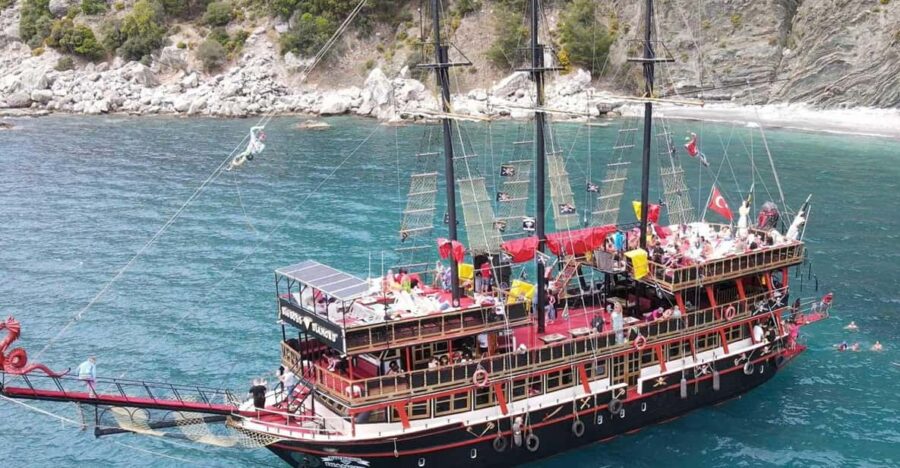 Alanya: Pirate Boat Trip with Optional Pick Up and Lunch - Exploring Hidden Sea Caves and Secret Coves