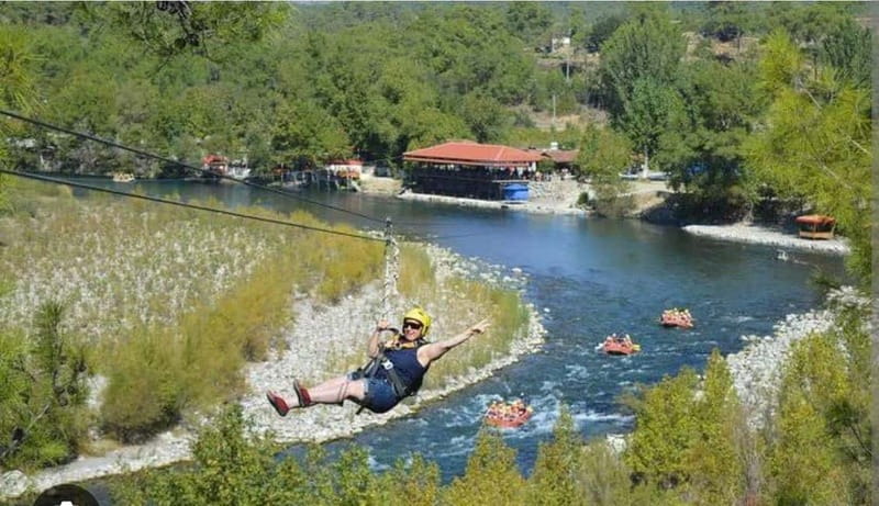 Alanya/Side/Belek: Rafting Mix W/Jeep, Quad, Zipline options - Journey to Köprülü Canyon Starts with Comfortable Pickup