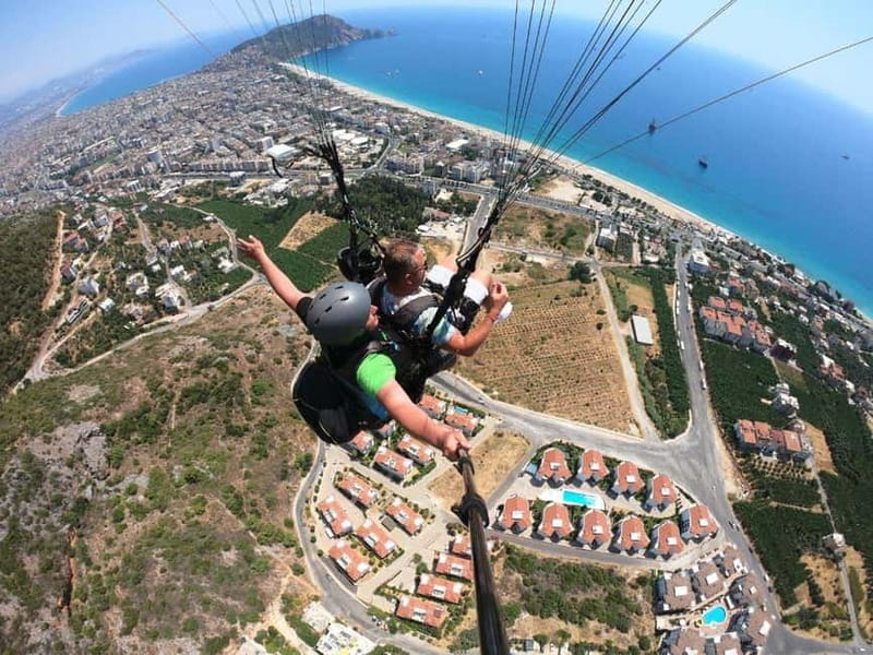 Alanya: Tandem Paragliding SkyDiving With Pick-up & Drop-off - Scenic Paragliding from Yass Tepe Hill
