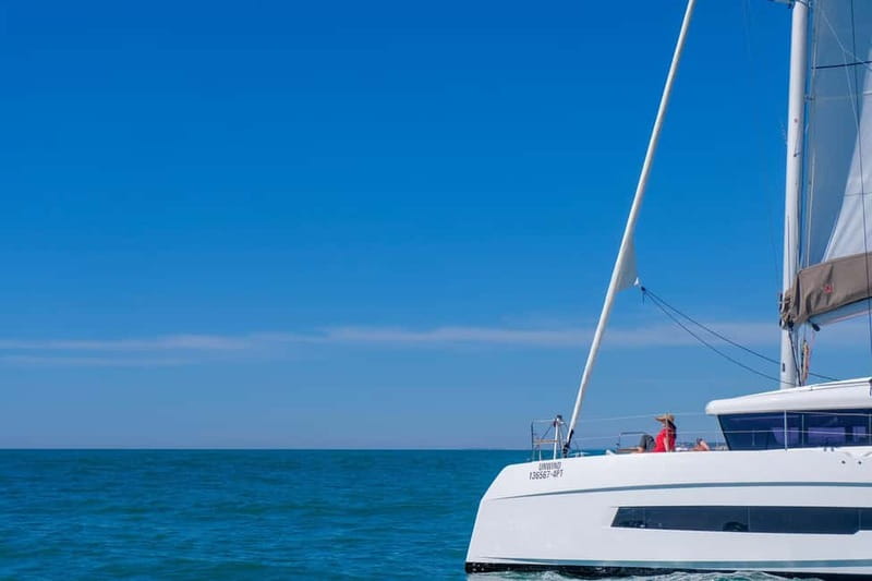 Albufeira: Algarve Full Day Private Catamaran Charter - Departing from Albufeira Marina for a Coastal Exploration