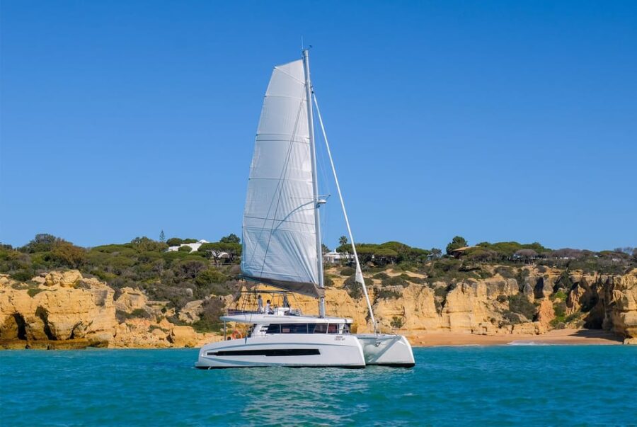 Albufeira: Algarve Half-Day Private Catamaran Charter - Exploring the Algarve Coast from the Water